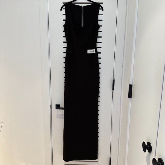 DOLCE & GABBANA x KIM LONG COLUMN DRESS | BLACK - Picture 10 of 16